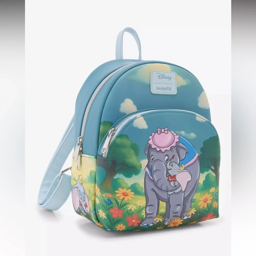 Loungefly Disney Dumbo Flower Field Mini Backpack